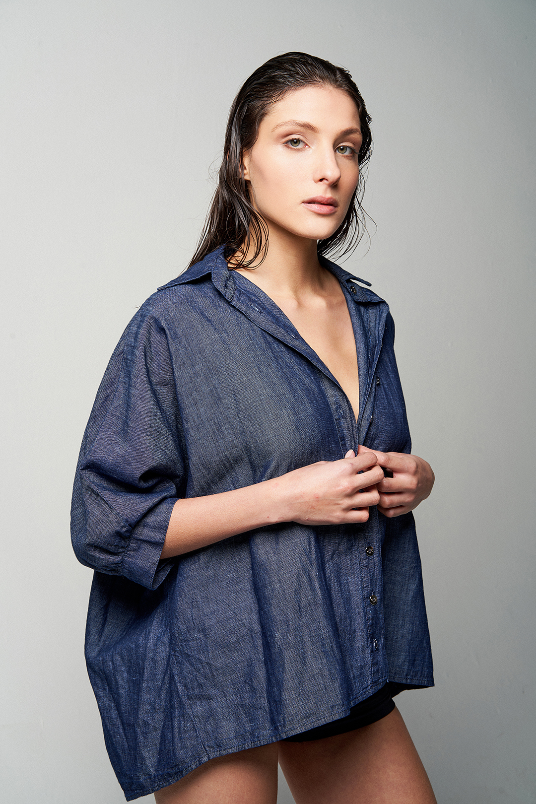 Camisa Manuella Jeans - Imagem 9