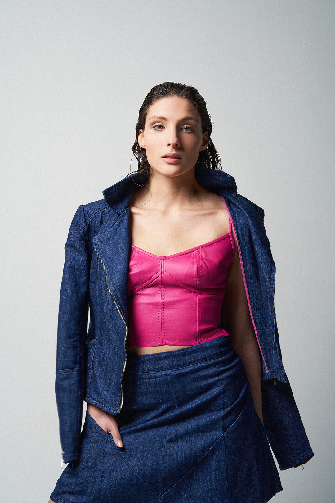 Top Monica de Couro - Imagem 8