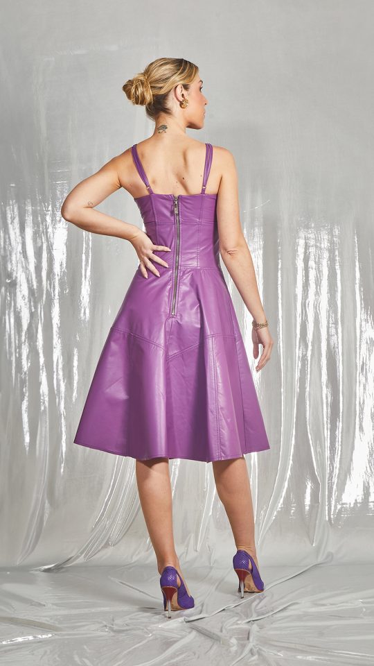 Vestido Maju de Couro