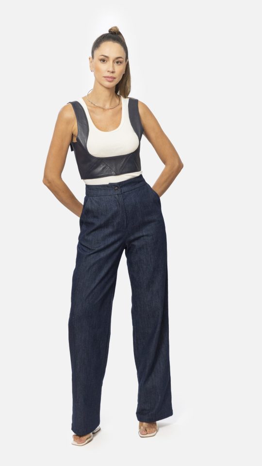 Harness Western de Couro