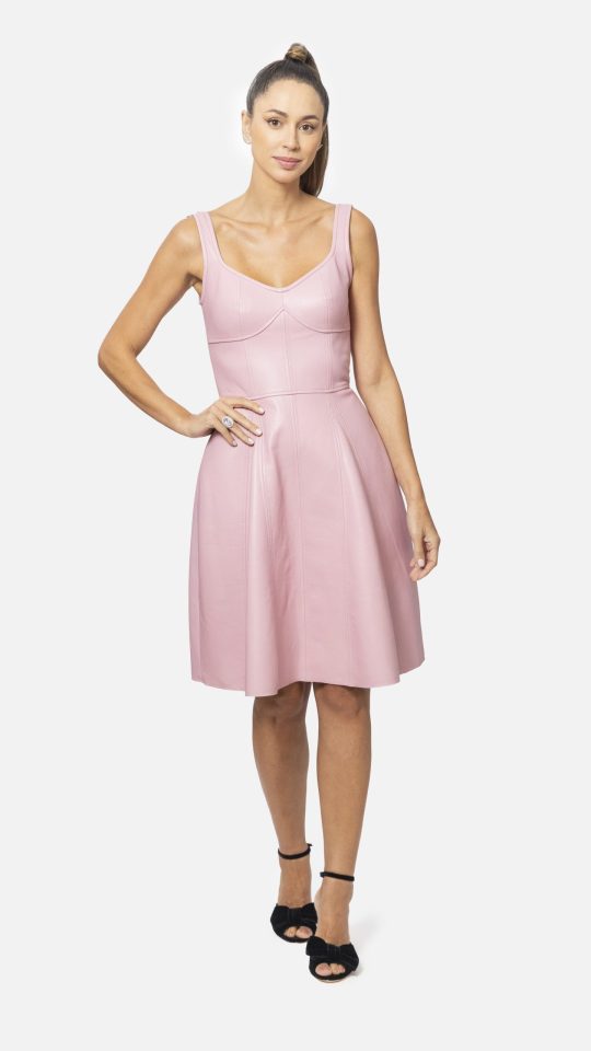 Vestido New Monica Curto de Couro