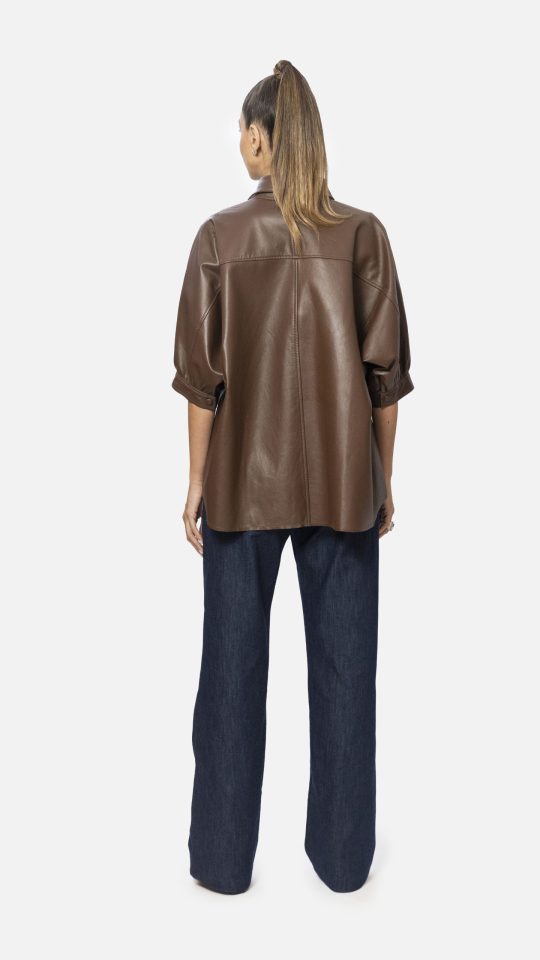Camisa Manuella em Couro