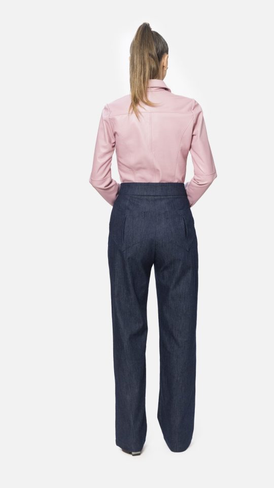 Camisa Alfaiataria de Couro