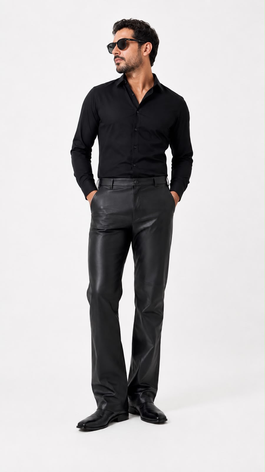 Calça de Couro Monsieur Revolta
