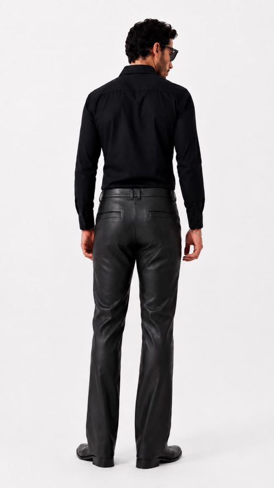 Calça de Couro Monsieur Revolta